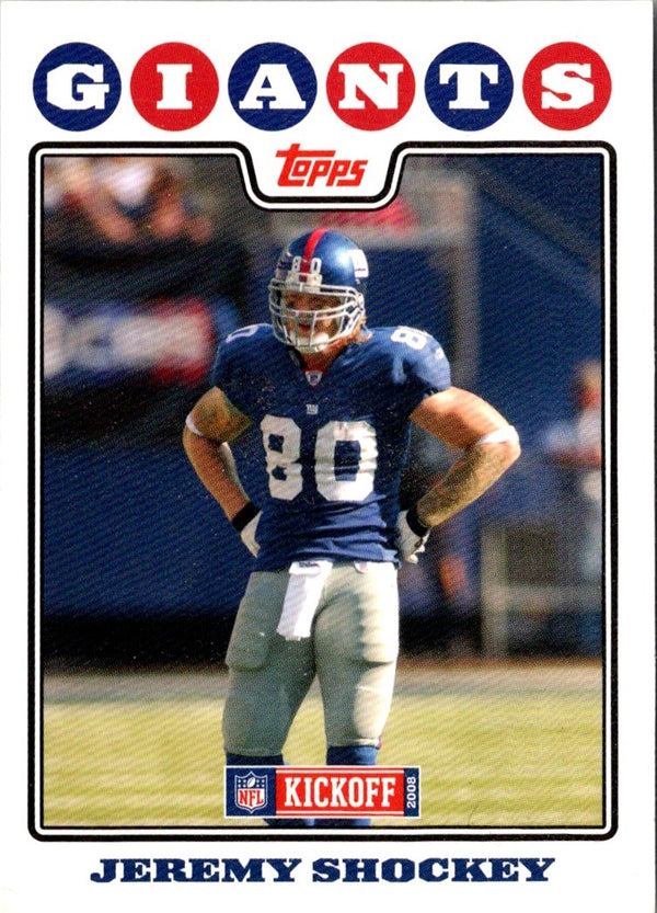 2008 Topps Kickoff Jeremy Shockey #33