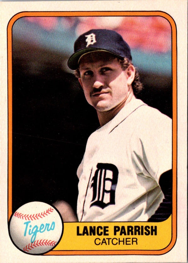 1981 Fleer Lance Parrish #467