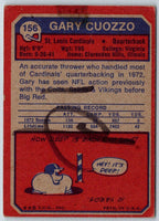 1973 Topps Gary Cuozzo #156