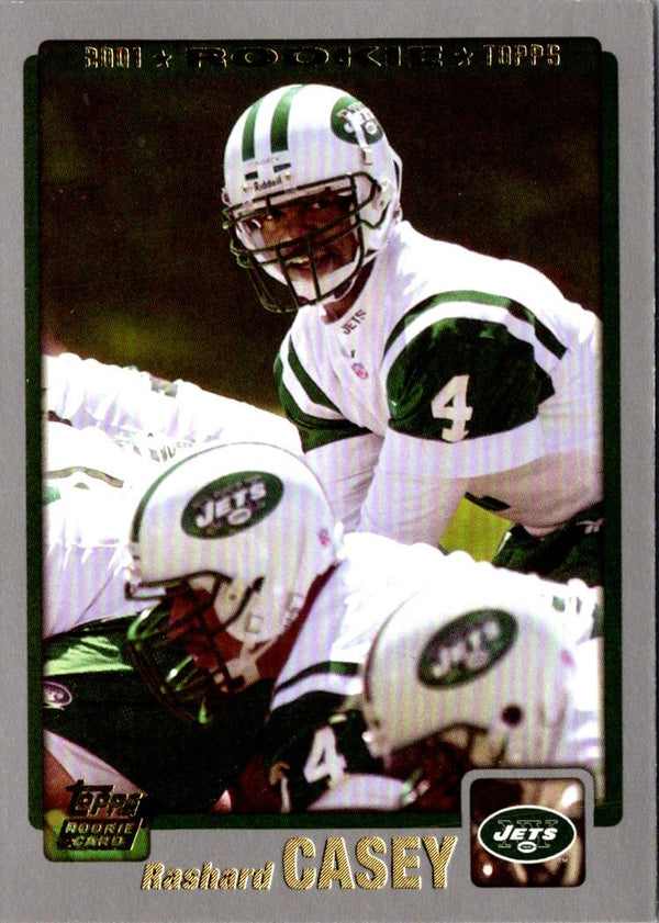 2001 Topps Rashard Casey #382 Rookie