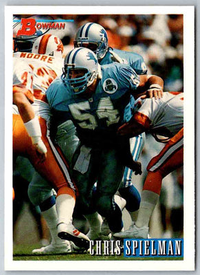 1993 Bowman Football Chris Spielman #278