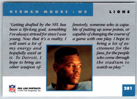 1991 ProLine Herman Moore #281