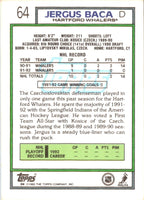 1992 Topps Jergus Baca #64