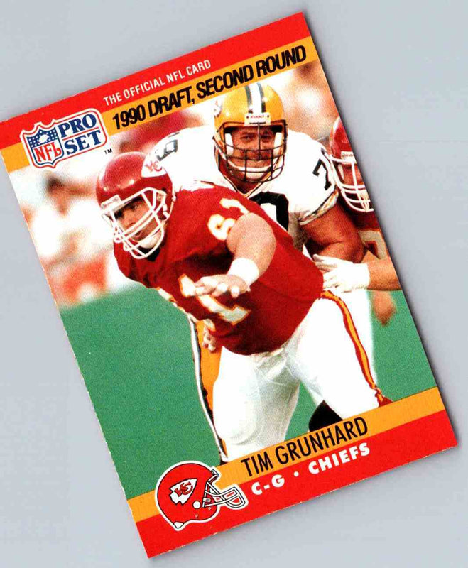 1990 Proset Tim Grunhard #709