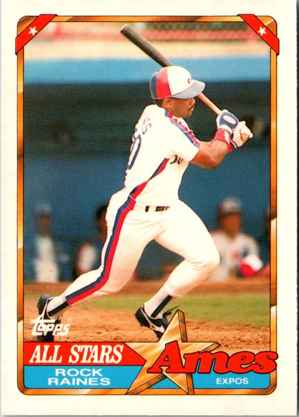 1990 Topps Ames All-Stars Tim Raines #17