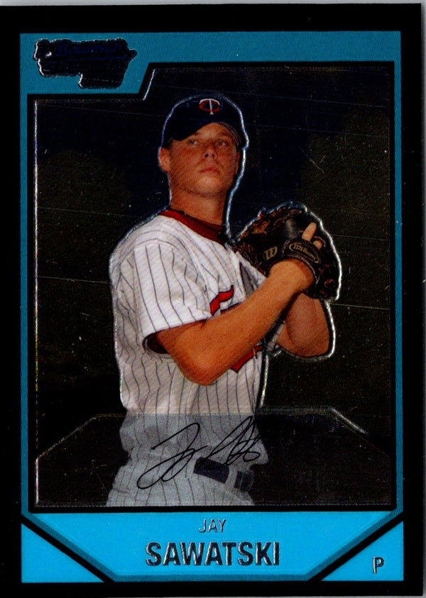 2007 Bowman Chrome Prospects Jay Sawatski #BC76