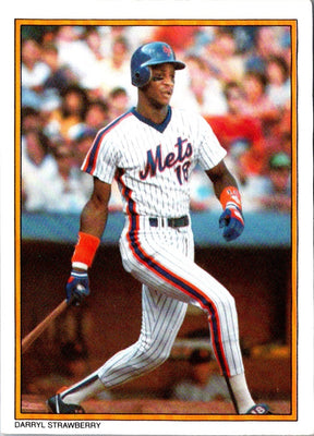 1987 Topps Glossy Send-Ins Darryl Strawberry #32