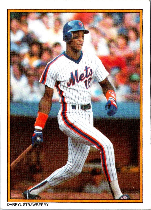 1987 Topps Glossy Send-Ins Darryl Strawberry #32