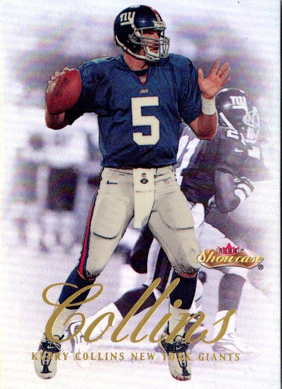 2000 Fleer Showcase Kerry Collins #71
