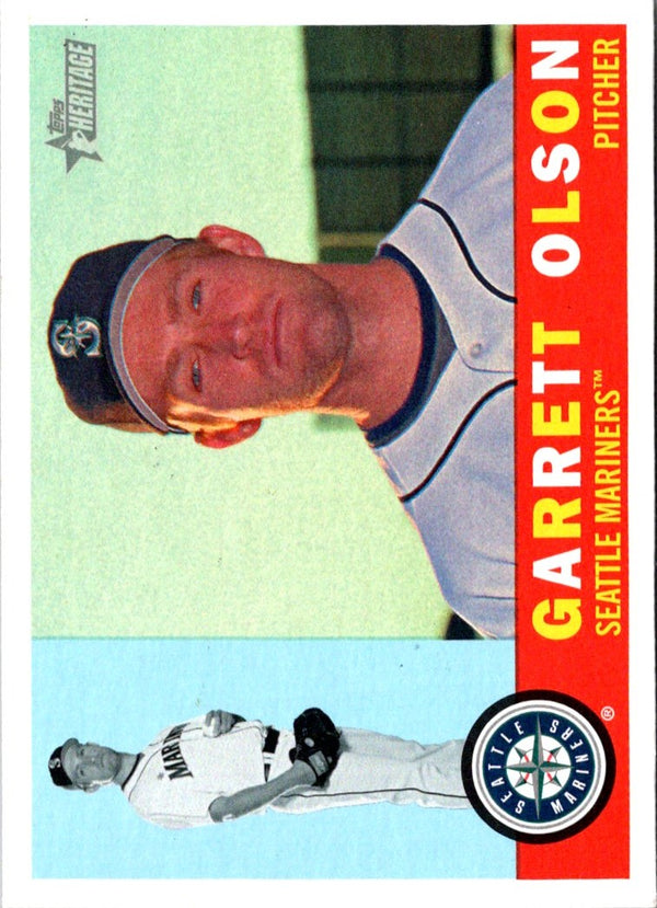 2009 Topps Heritage Garrett Olson #576