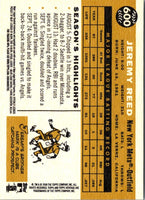 2009 Topps Heritage Jeremy Reed #600