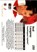 1991 Pro Set Rod Langway
