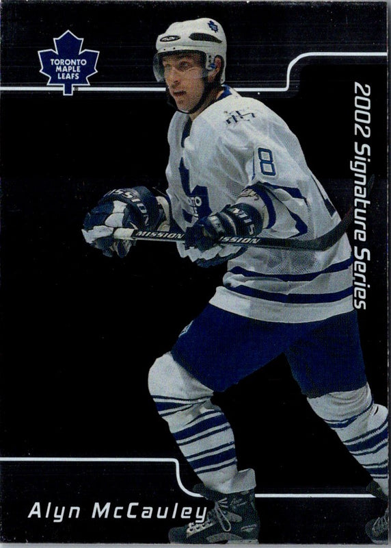 2001 Be a Player Signature Series Alyn McCauley #124