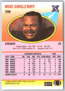 1990 Fleer Mike Singletary