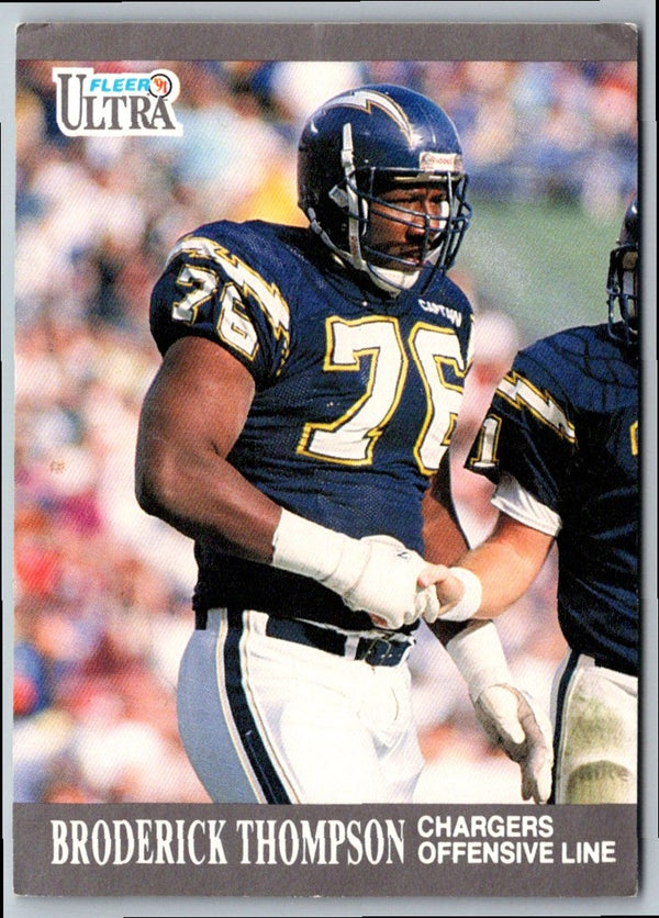 1991 Ultra Broderick Thompson #130