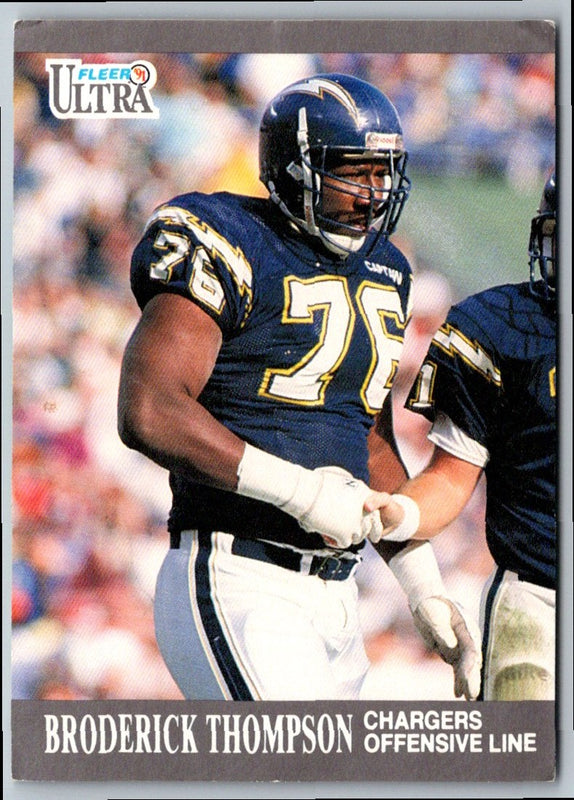 1991 Ultra Broderick Thompson #130
