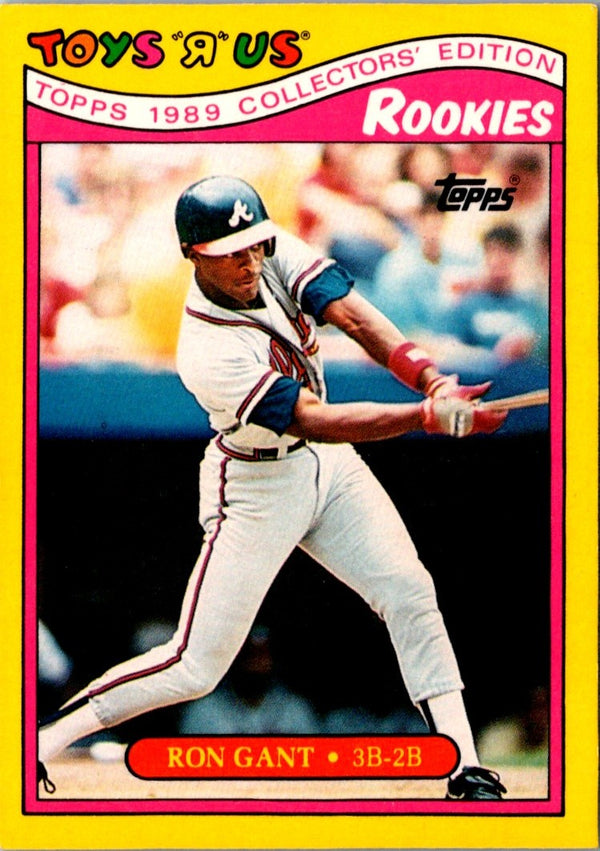 1989 Topps Toys'R'Us Rookies Ron Gant #10