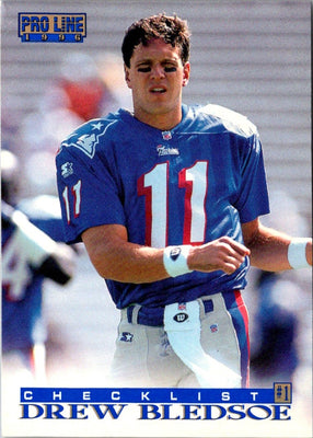 1996 Pro Line Drew Bledsoe #348