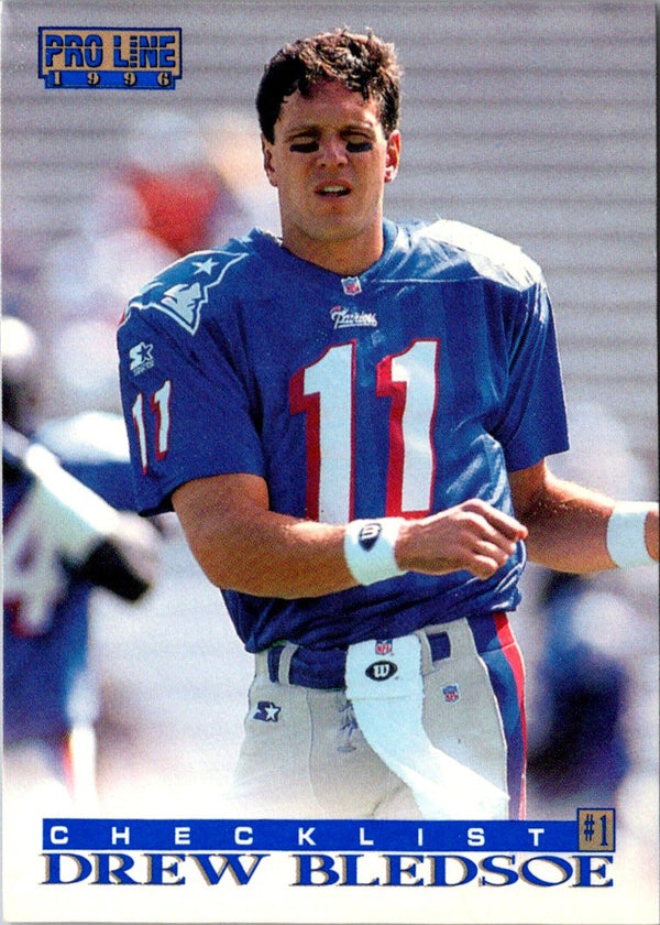1996 Pro Line Drew Bledsoe #348