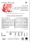 2005 Topps Draft Picks & Prospects Isaac Bruce