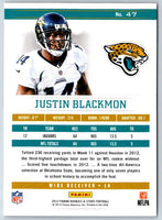 2013 Panini Rookies & Stars Justin Blackmon #47