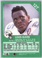 1991 Fleer Louis Oliver #127