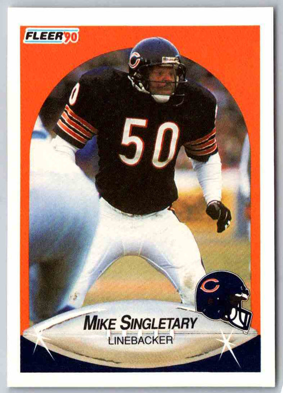 1990 Fleer Mike Singletary #299