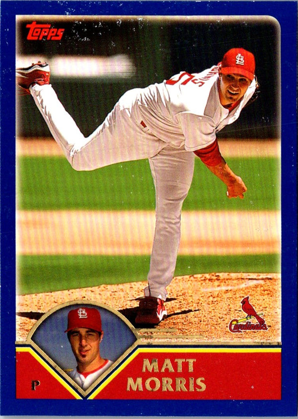 2003 Topps Matt Morris #68