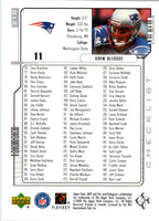 2000 Upper Deck Drew Bledsoe #218