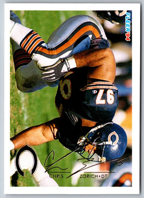1994 Fleer Chris Zorich #72