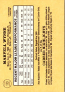 1985 Donruss Marvell Wynne
