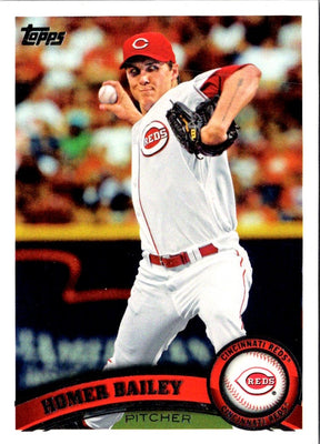 2011 Topps Homer Bailey #508