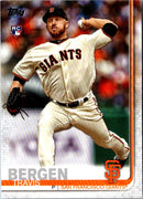 2019 Topps Update Travis Bergen