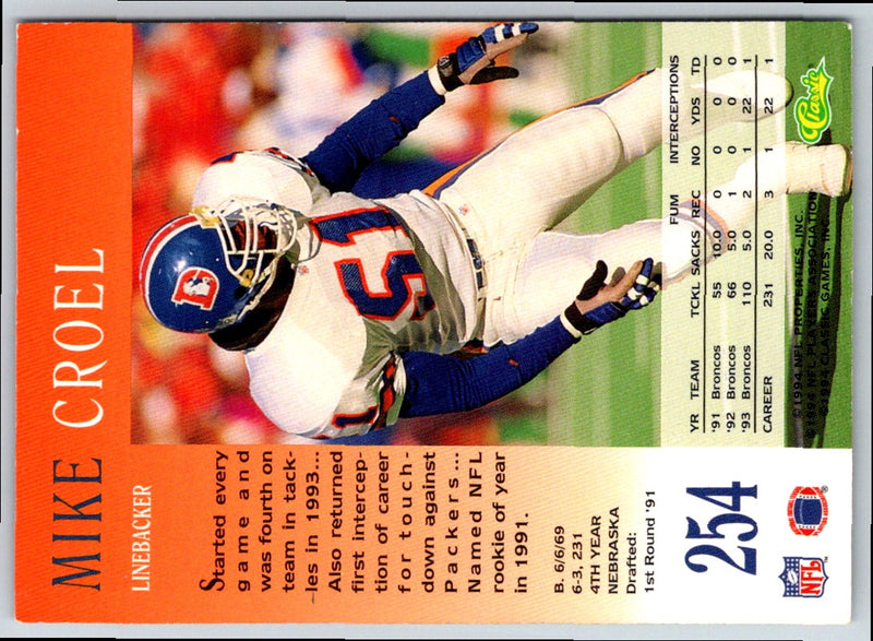 1994 Pro Line Live Mike Croel