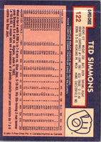 1984 O-Pee-Chee Ted Simmons #122