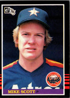 1985 Donruss Mike Scott #258
