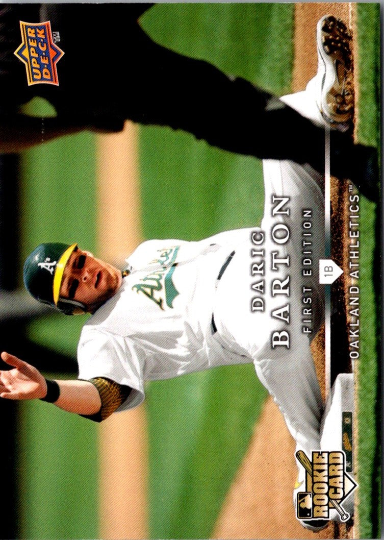 2008 Upper Deck Daric Barton