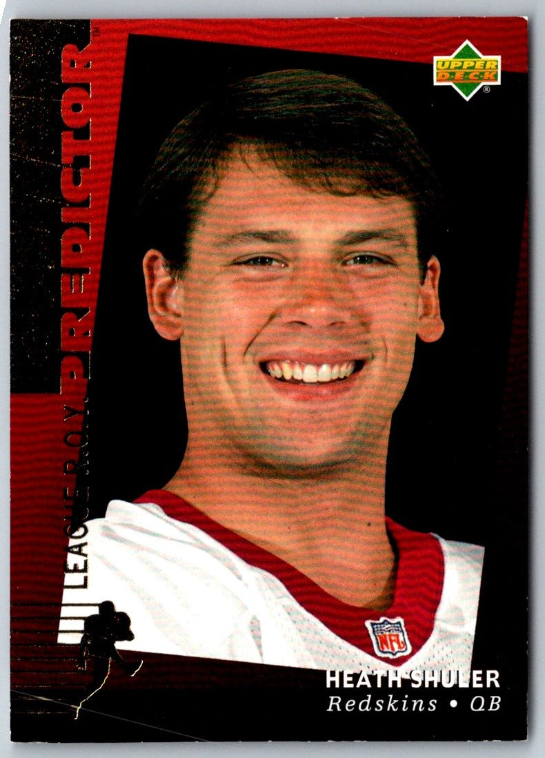 1994 Upper Deck Predictors Award Winners Exchange Heath Shuler