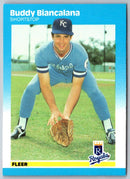1987 Fleer Buddy Biancalana