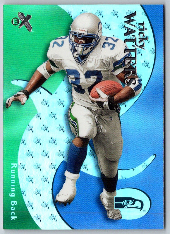 2000 Fleer E-X Ricky Watters #55
