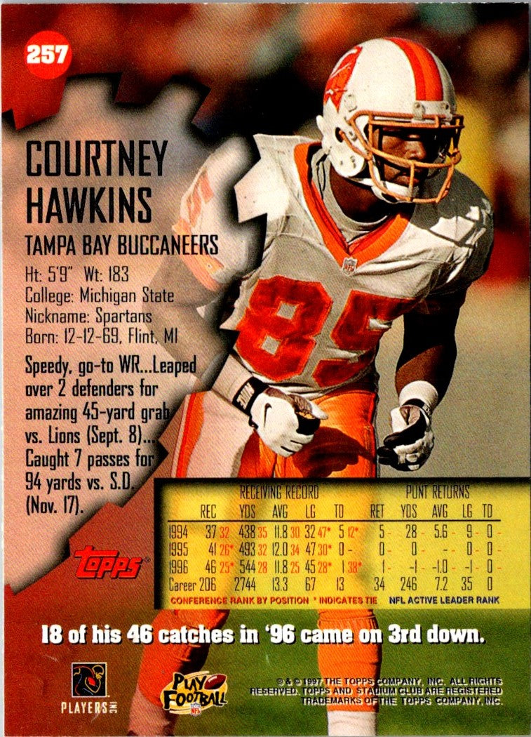 1997 Stadium Club Courtney Hawkins