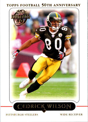 2005 Topps Cedrick Wilson #110