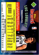 1992 Topps Archives Luc Longley