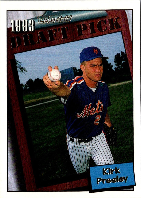 1994 Topps Kirk Presley #740 Rookie