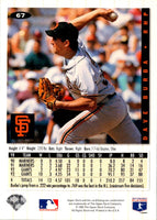 1994 Collector's Choice Dave Burba #67 Silver Signature