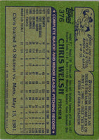 1982 Topps Chris Welsh #376 Rookie