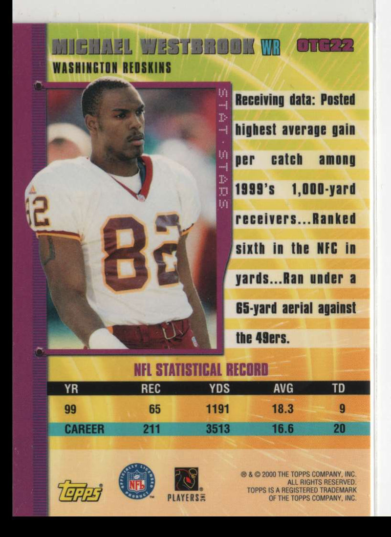 2000 Topps Michael Westbrook