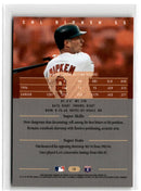 2000 Upper Deck Black Diamond A Piece of History Cal Ripken Jr.