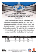 2012 Topps Titus Young