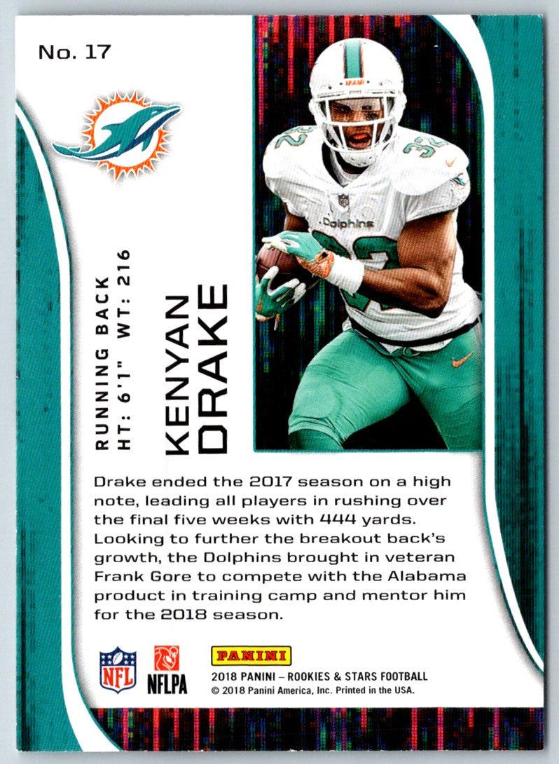 2018 Panini Rookies & Stars Kenyan Drake